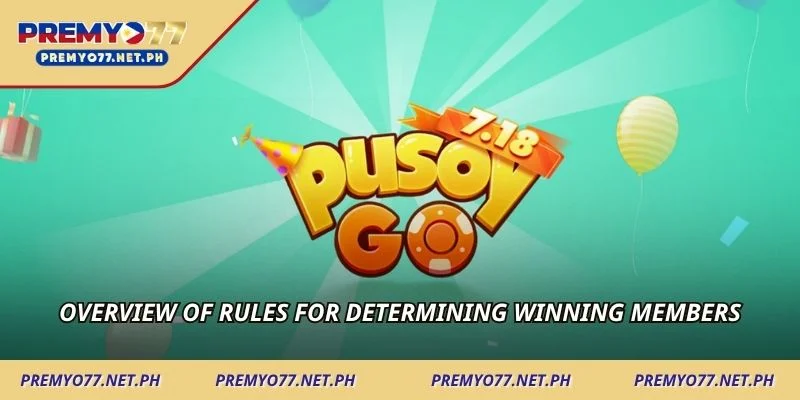 Overview of rules for determining winning members